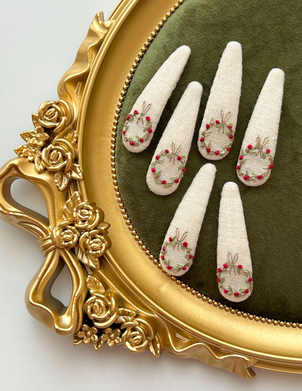 Agrafe „Winter Wreath”