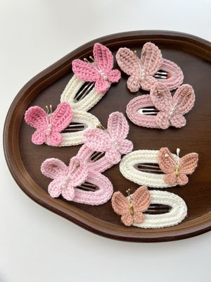 Agrafe „Butterfly Rose”