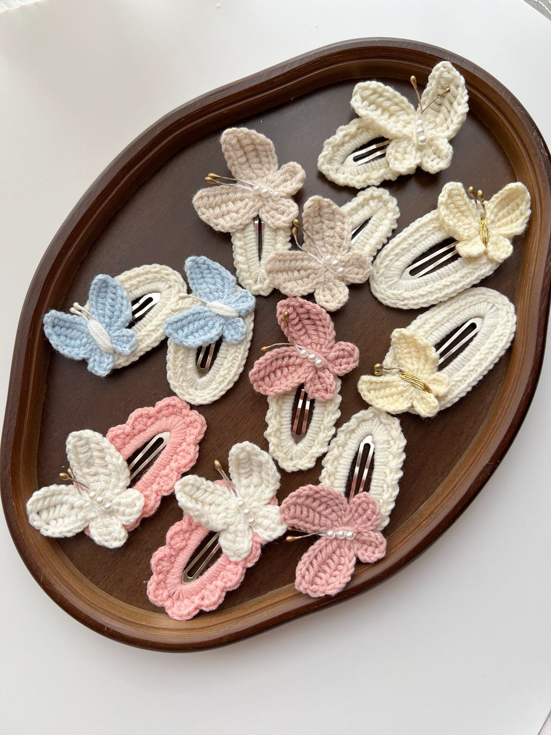 Agrafe „Butterfly Pastel”