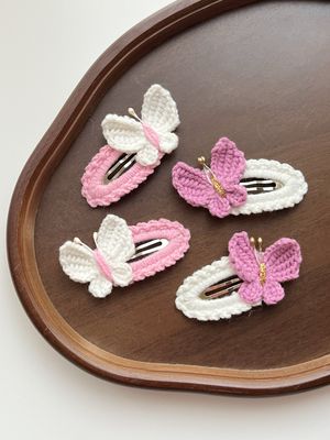 Agrafe „Butterfly Blush”