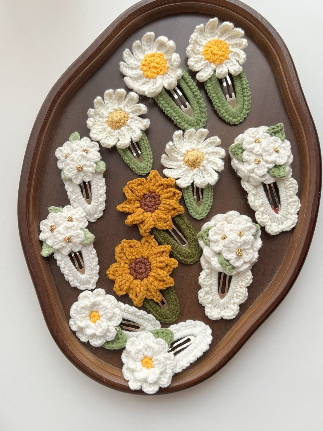 Agrafe „Flower Garden”