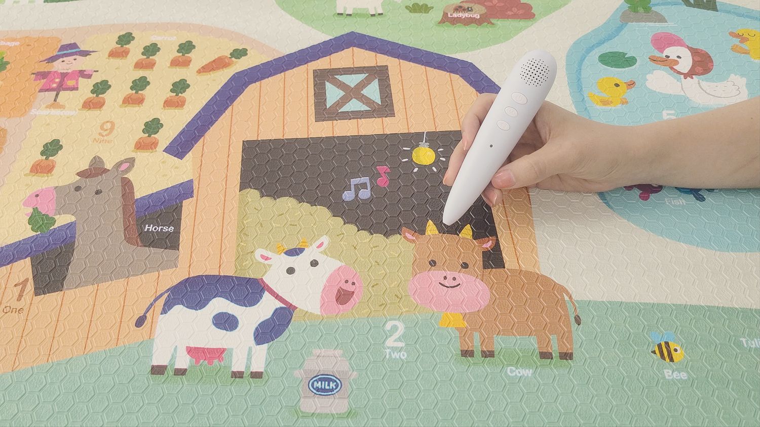 Dwinguler Talking Pen für Sound Mat Farm House