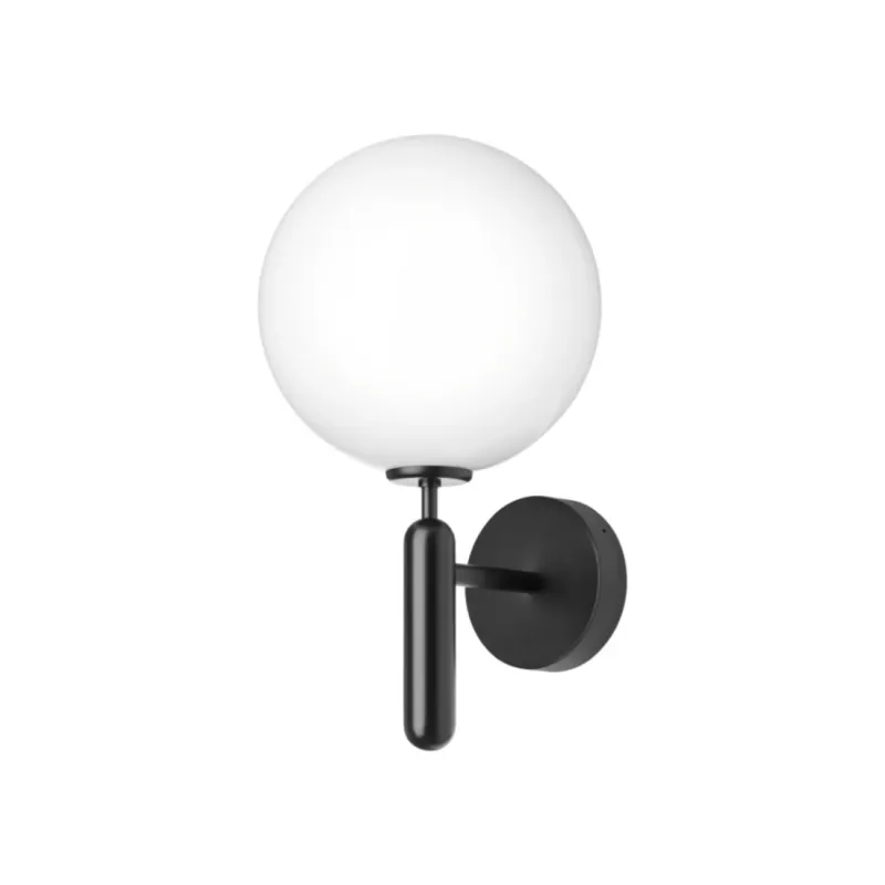 Miira Opal Black | Outdoor Wall Light