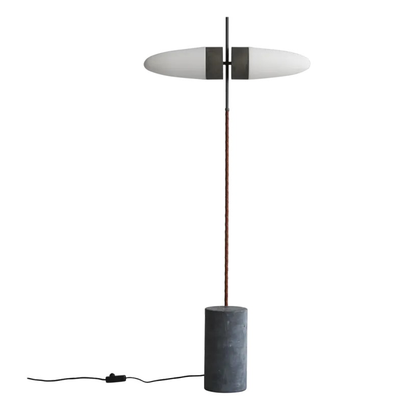 Bull Floor Lamp - Oxidised