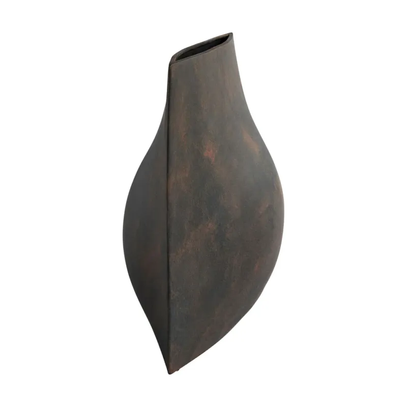 Origami Vase Big | Coffee