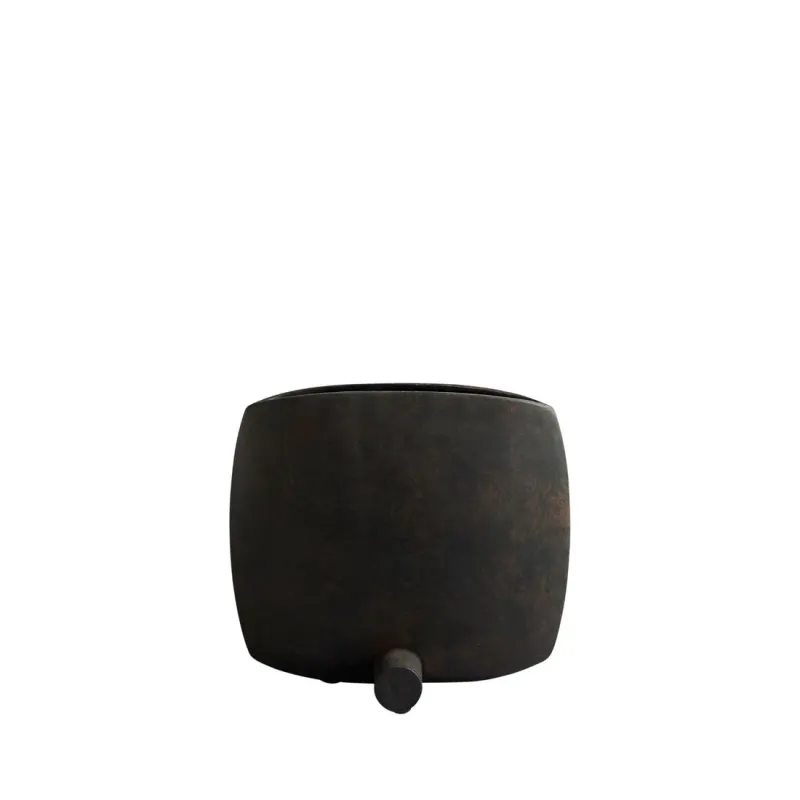 Guggenheim Vase, Square - Coffee
