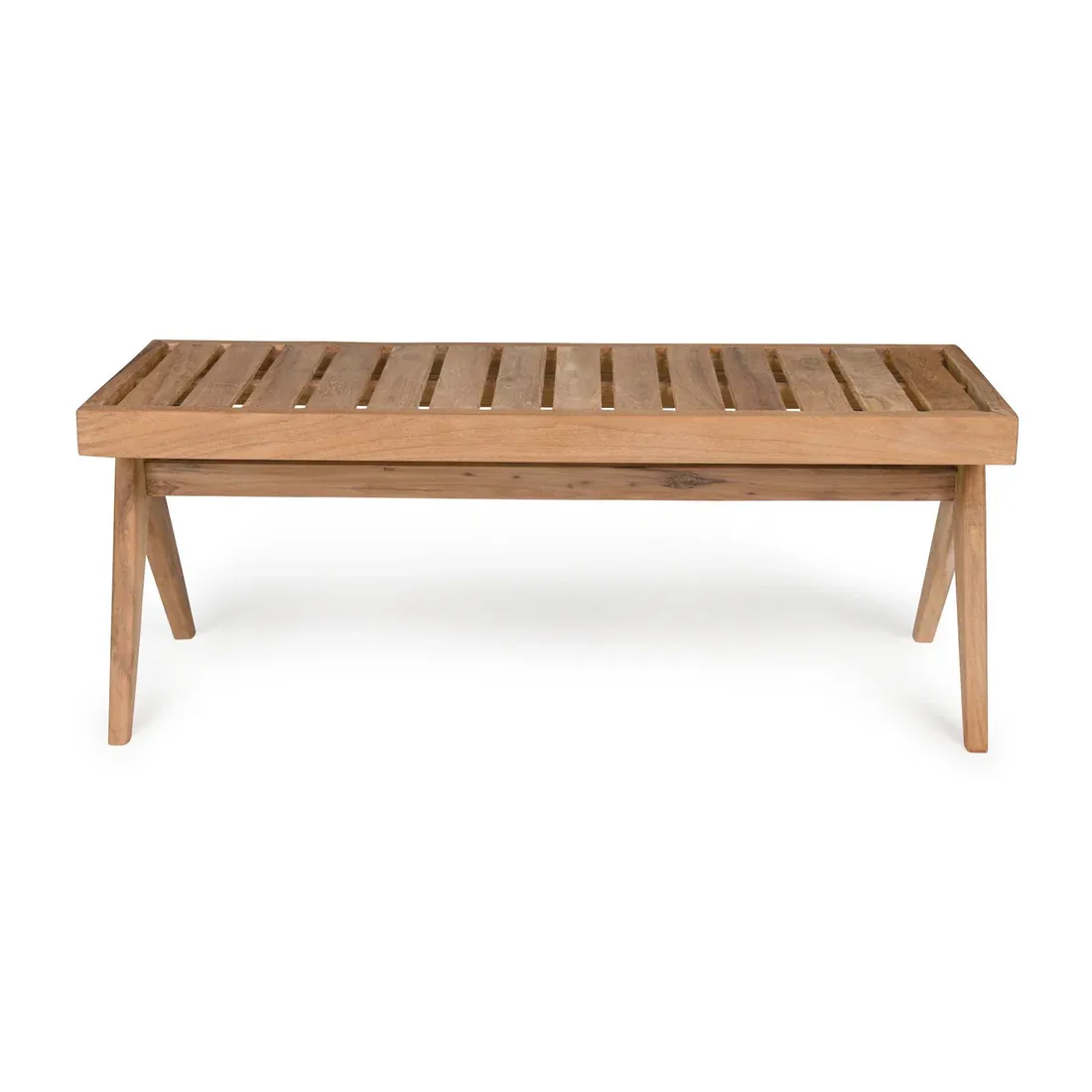 Outdoor Teak Bench | 3 Seater