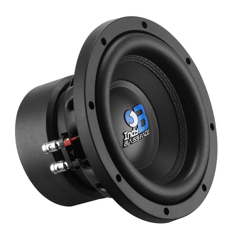 Subwoofer Auto 8” Bass Face IndyB8/2 2+2 Ohm 20 cm | Woofer Car Audio Compatto - 300W RMS - 600W MAX POWER