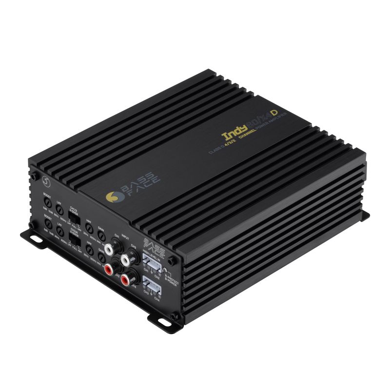 Bass Face Indy60/X4D – Amplificatore Compatto Class D 4 Canali 4×60 W RMS