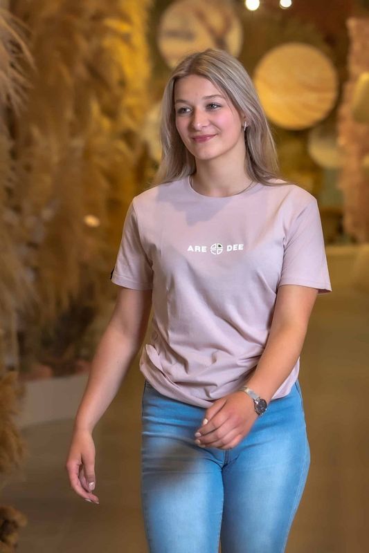 Organic Tee Millennial Pink