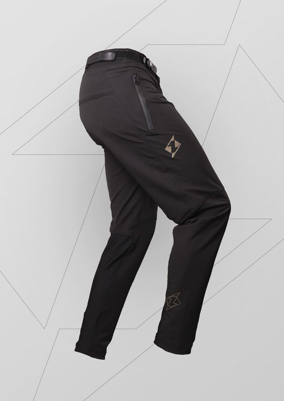 Lead BMX broek X-tra pants black gold Lead BMX broek X-tra pants black gold
