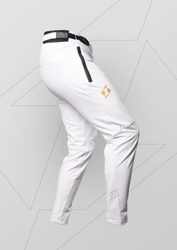 Lead BMX broek X-tra pants white gold Lead BMX broek X-tra pants white gold
