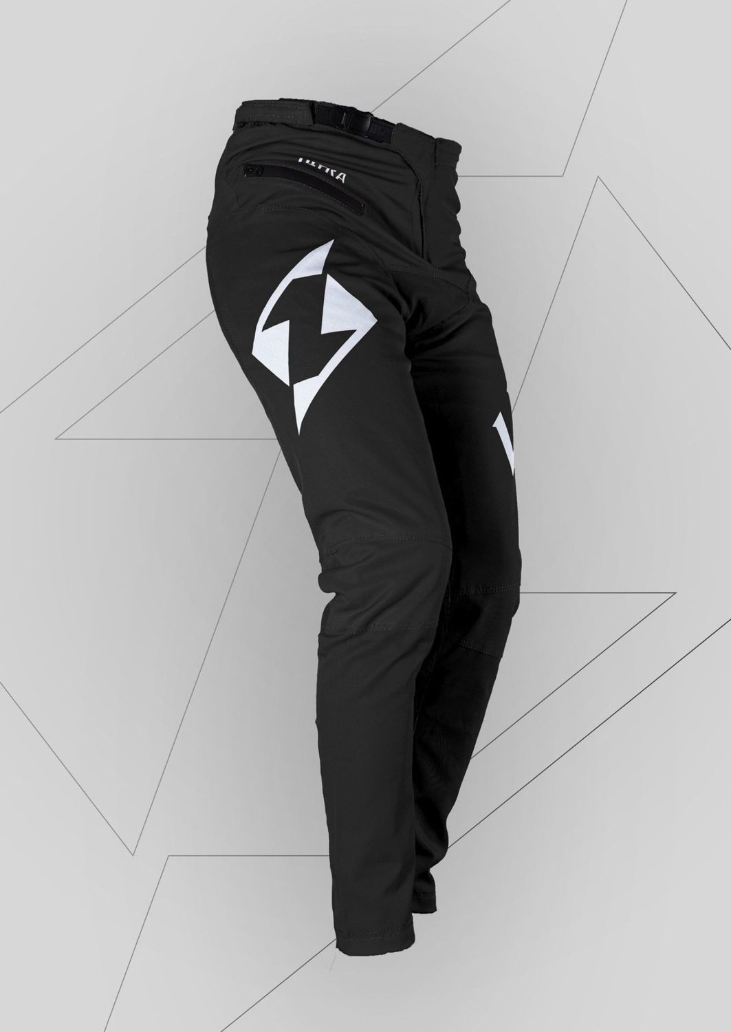 Lead BMX broek ultra pants black white Lead BMX broek ultra pants black white, Broekmaat BMX: 18