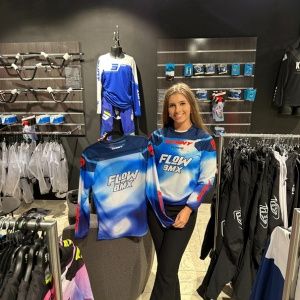 Kenny Flow BMX shirt 2025 Kids Adult blauw