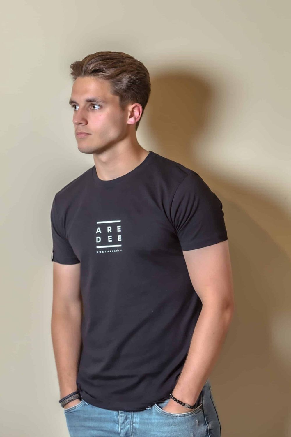 Organic Tee Black Sustain Organic Tee Black Sustain