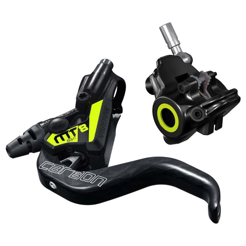 Magura MT8 SL 1-Finger Carbon Lever Disc Brake Kit Flat Mount