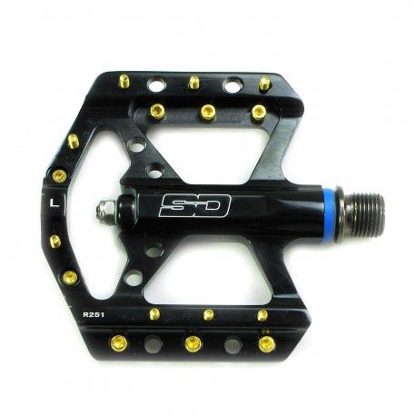 SD CNC Flatpedal V1 Junior Black SD CNC Flatpedal V1 Junior Black