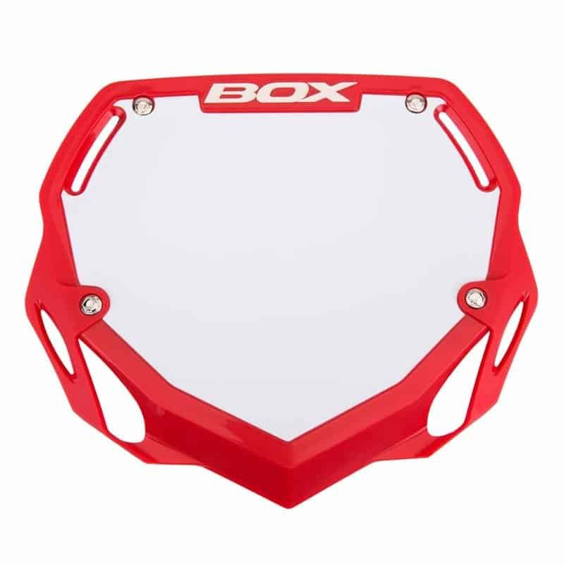 Box BMX Nummerbord Rood Large