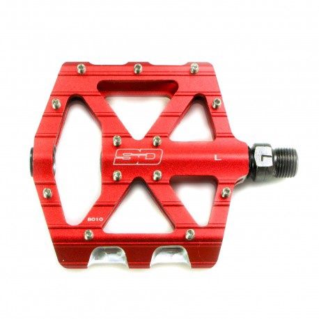 SD CNC Flatpedal V2 Expert Red SD CNC Flatpedal V2 Expert Red
