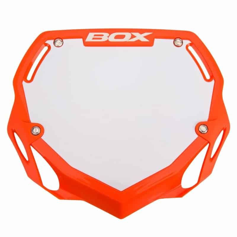 Box BMX nummerbord Oranje Large