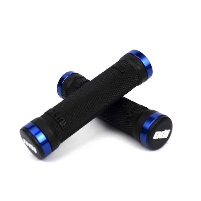 ODI MTB Ruffian No Flange Lock on Grip 130 mm Blauw ODI MTB Ruffian No Flange Lock on Grip 130 mm Blauw