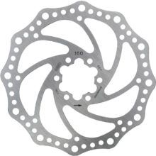 Elvedes rotor SX16 160mm 6 gaats+boutjes RVS