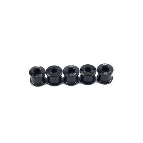 SD Chainring Bolts 5 set cr-mo Black SD Chainring Bolts 5 set cr-mo Black