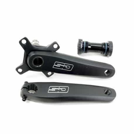 Sd Pro Hollow Crankset Bob 4Hole Mat Black Sd Pro Hollow Crankset Bob 4Hole Mat Black