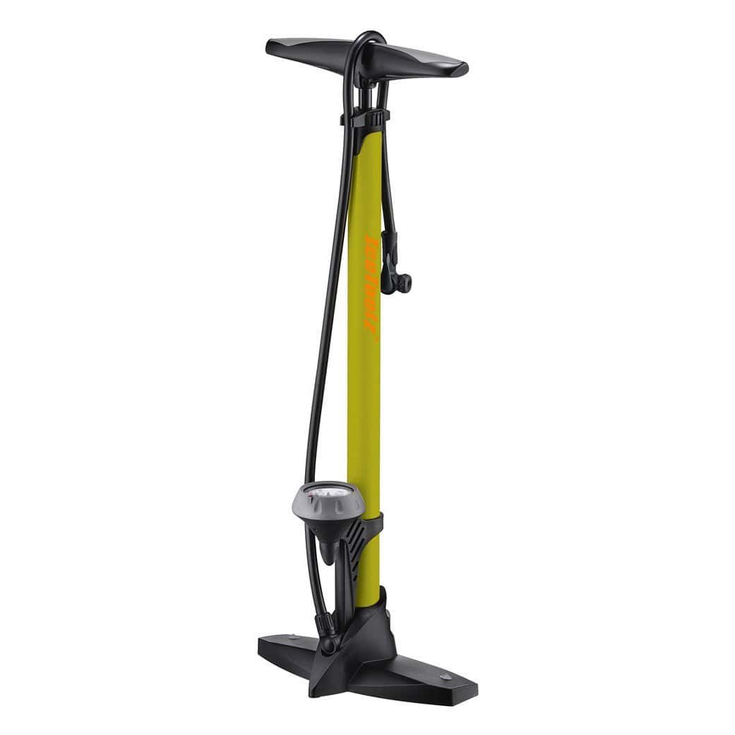 IceToolz Sport vloerpomp staal met meter 160PSI/11bar