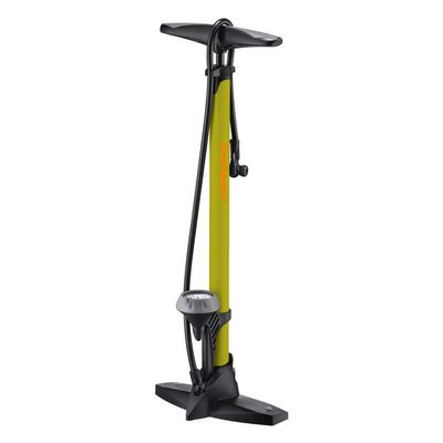 IceToolz Sport vloerpomp staal met meter 160PSI/11bar IceToolz Sport vloerpomp staal met meter 160PSI/11bar