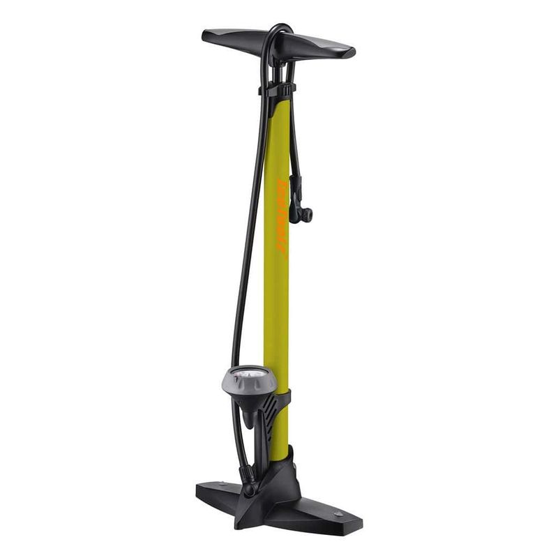 IceToolz Sport vloerpomp staal met meter 160PSI/11bar IceToolz Sport vloerpomp staal met meter 160PSI/11bar