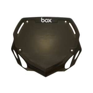 Box Two Pro nummerbord transparant zwart