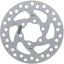 Elvedes disc BMX 120mm 6 gaats met RVS bouten