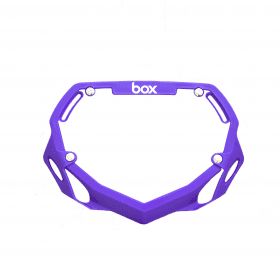 Box nummerbord Paars Large