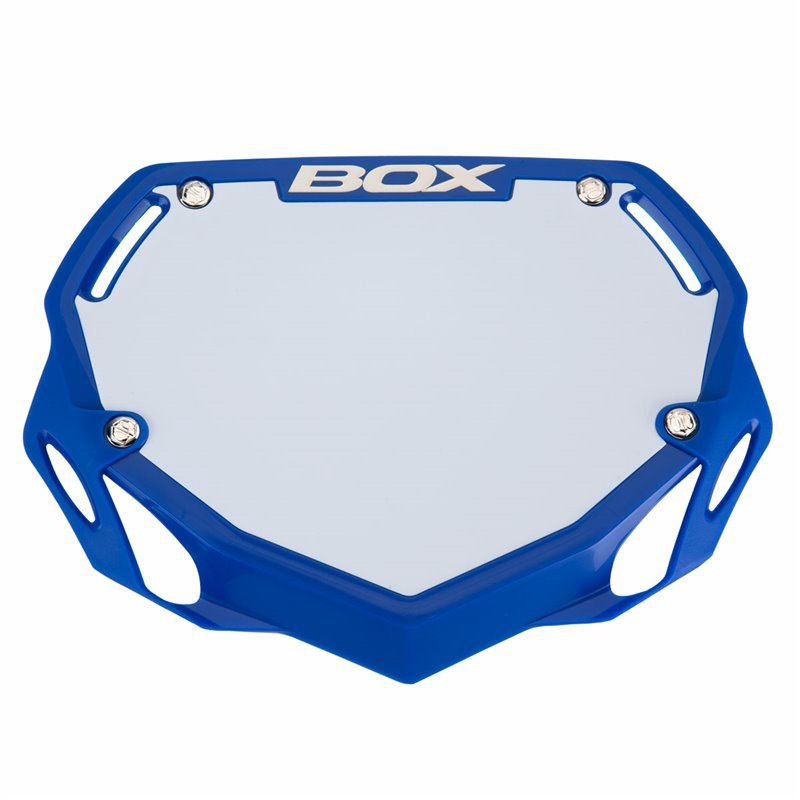 Box BMX nummerbord Blauw Large