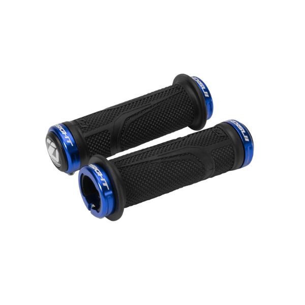 Insight Lock-On Cogs grips black-blue 115mm