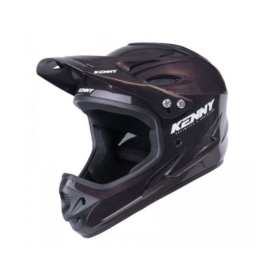 Kenny downhill solid black helm 2025