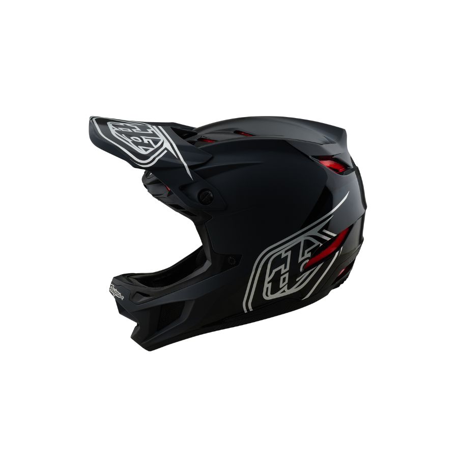 Troy lee designs D4 Polyacrylite helmet shadow black Troy lee designs D4 Polyacrylite helmet shadow black