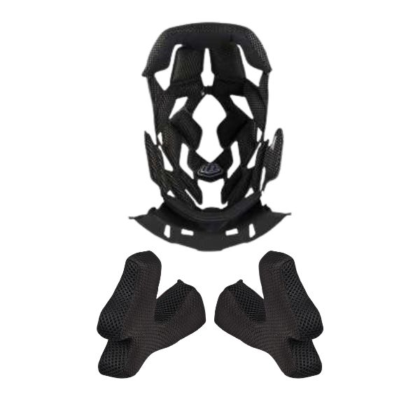 Troy lee designs D4 cheek pads + inner lining Large