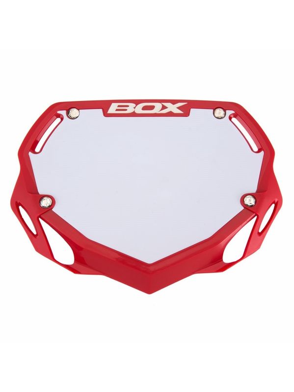 Box BMX nummerbord rood small