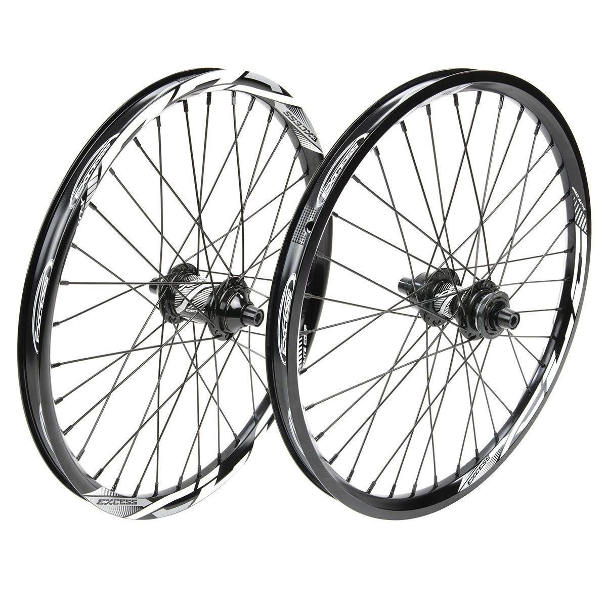 EXCESS XLC-1 Pro Wheelset 20 EXCESS XLC-1 Pro Wheelset 20", Kleur: Black-white