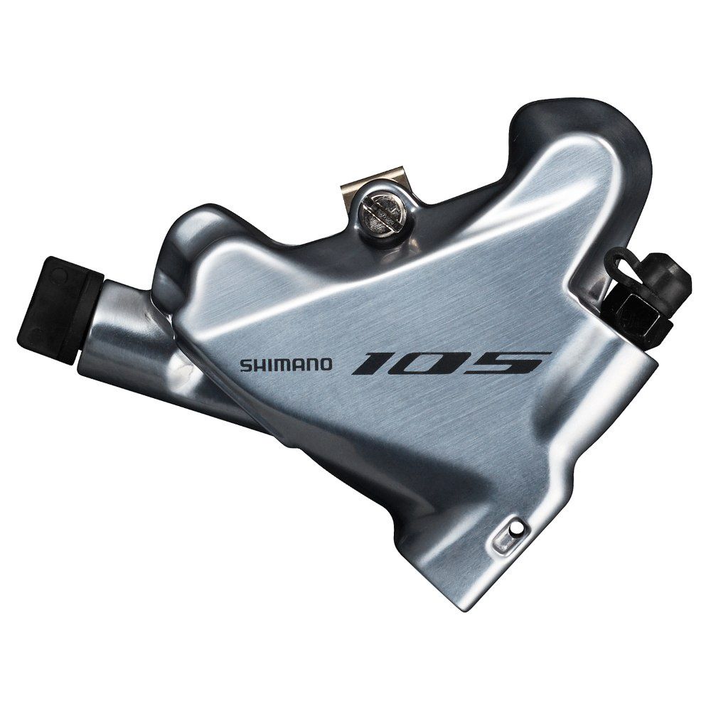 SHIMANO 105 Hydraulische Schijfrem BR-R7070 2-zuigers Flat mount Achter grijs