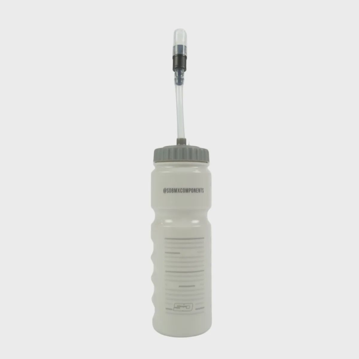 SD bidon Bottle V4 With Straw Grey/Dark Grey