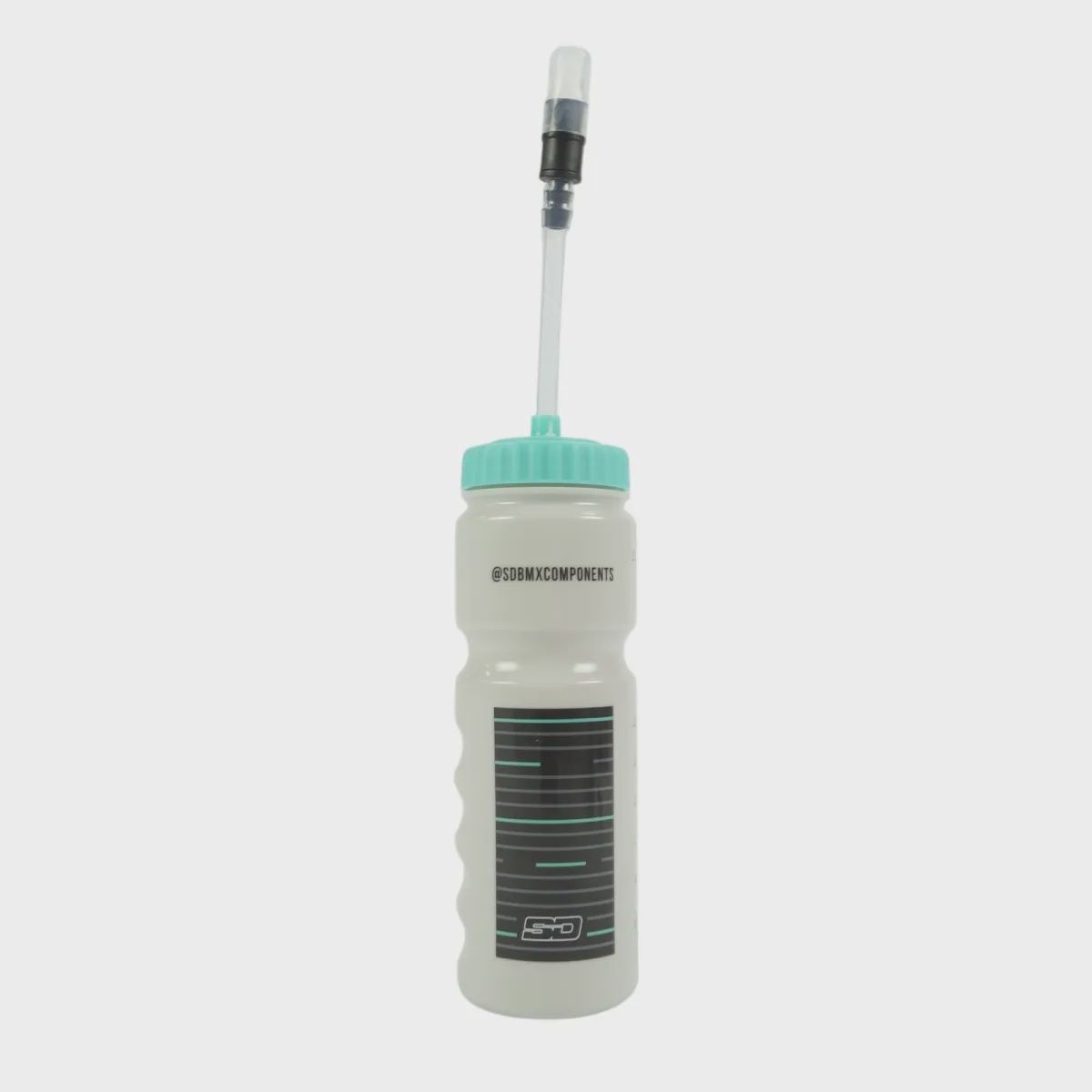 SD bidon Bottle V4 With Straw Grey/Mint