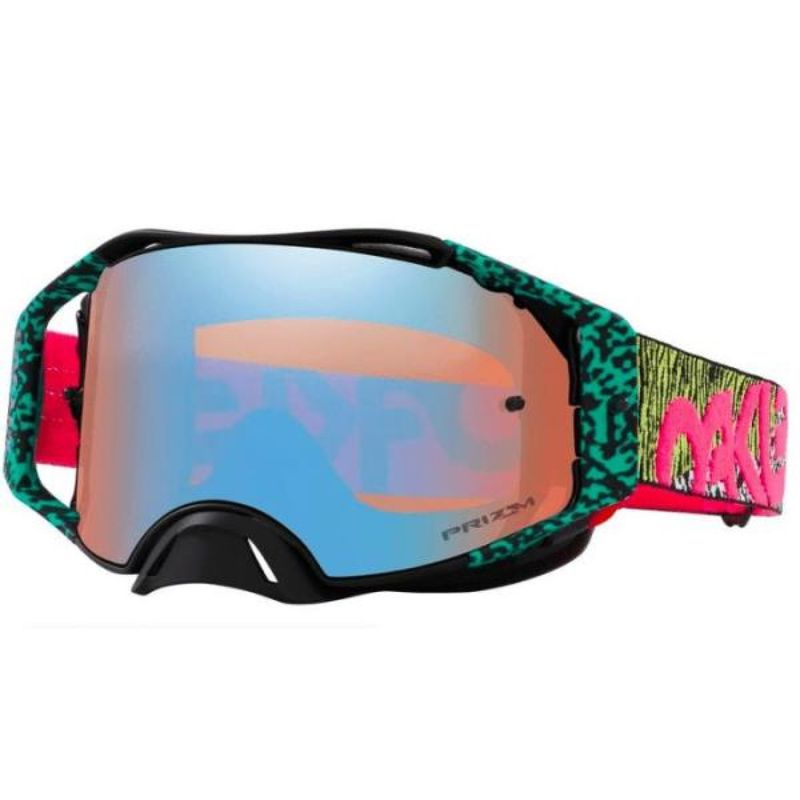 Oakley Airbrake MX Bengal Venom Goggle / Prizm Sapphire Lens