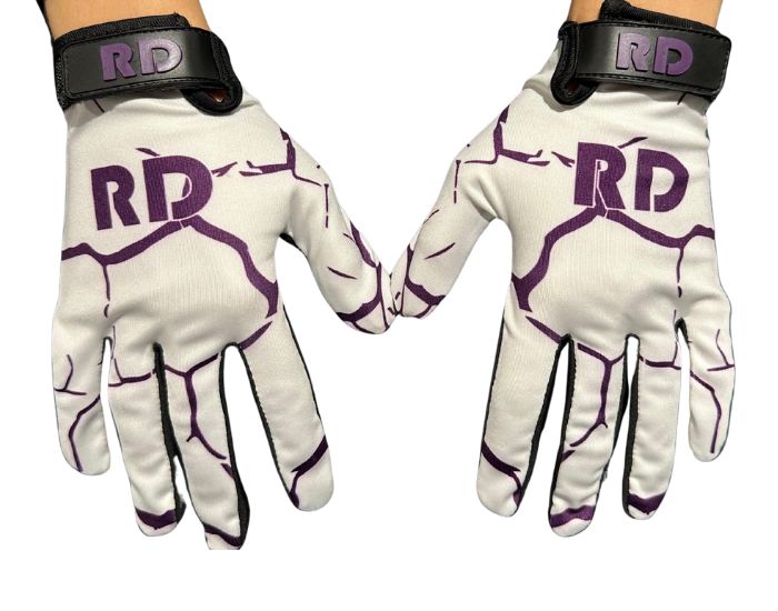 Basic Line handschoenen white/purple Basic Line handschoenen white/purple