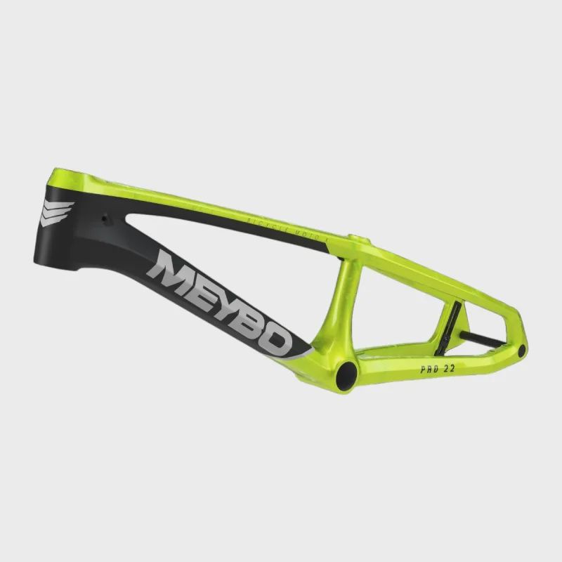 Meybo 2026 HSX Carbon Bmx Race Frame Matte Black/Black/Green
