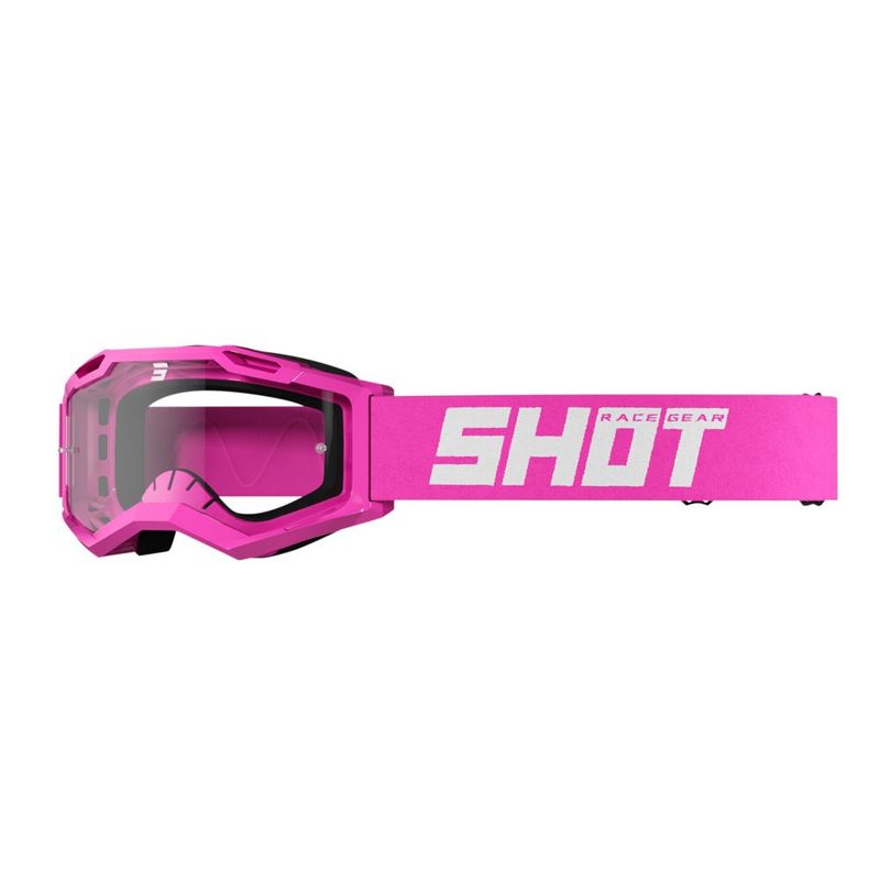 Shot Assault 2.0 Solid Goggle Neon Pink Glossy