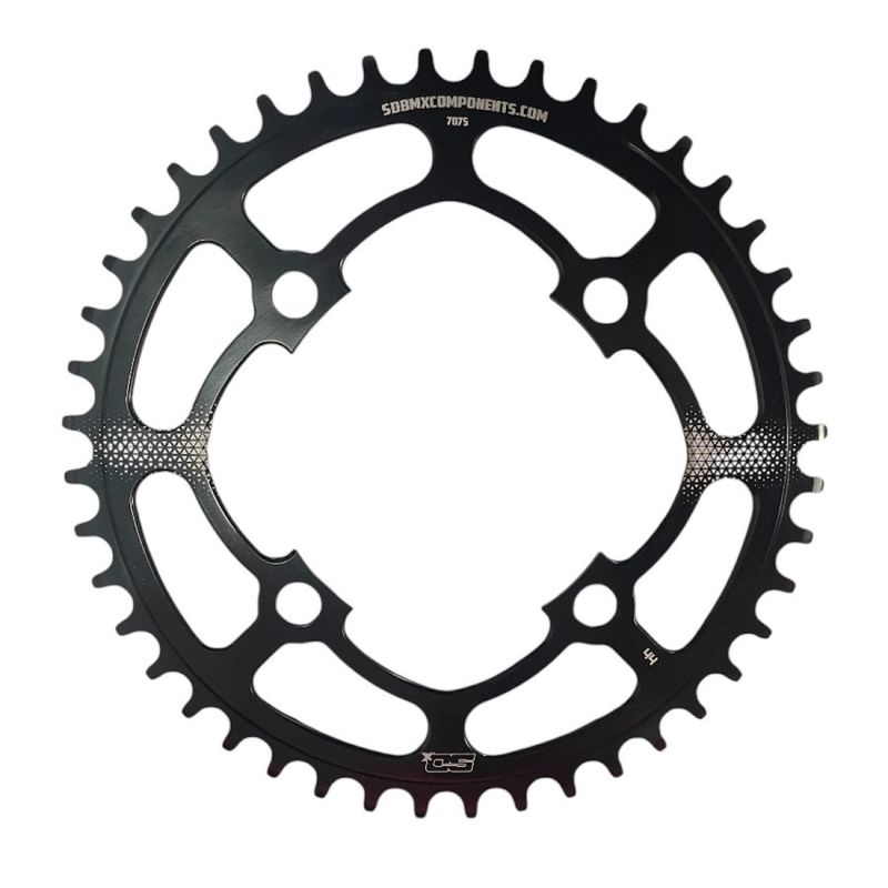 SD-X Chainring V2 7075 Cnc 4 Hole Black SD-X Chainring V2 7075 Cnc 4 Hole Black