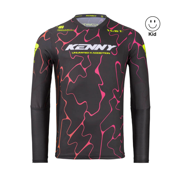 Kenny Performance Jersey Kid Wave Black